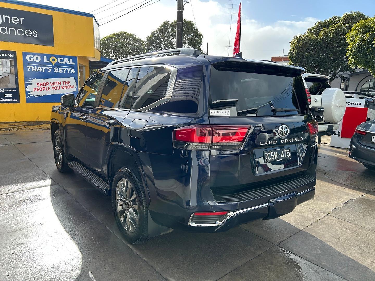 2023 Toyota Landcruiser Sahara ZX in Blue
