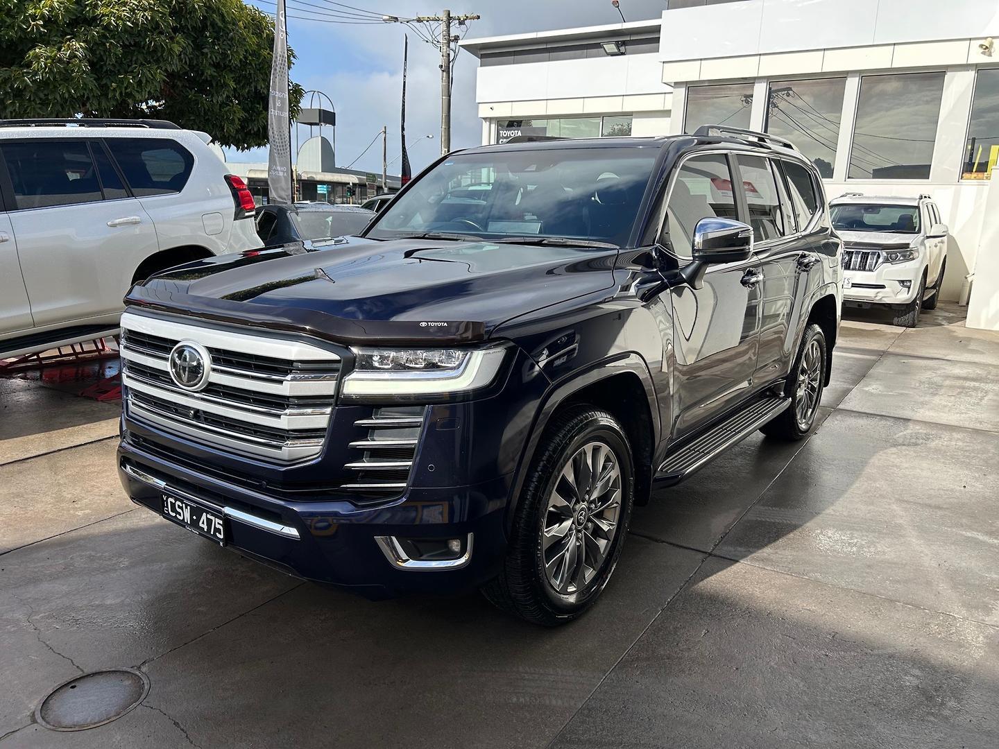 2023 Toyota Landcruiser Sahara ZX in Blue