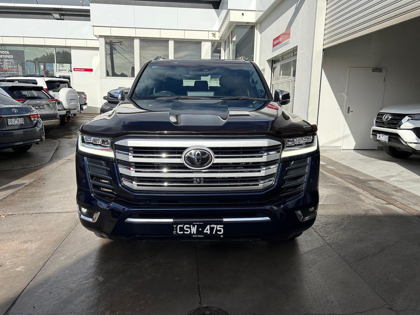 2023 Toyota Landcruiser Sahara ZX in Blue