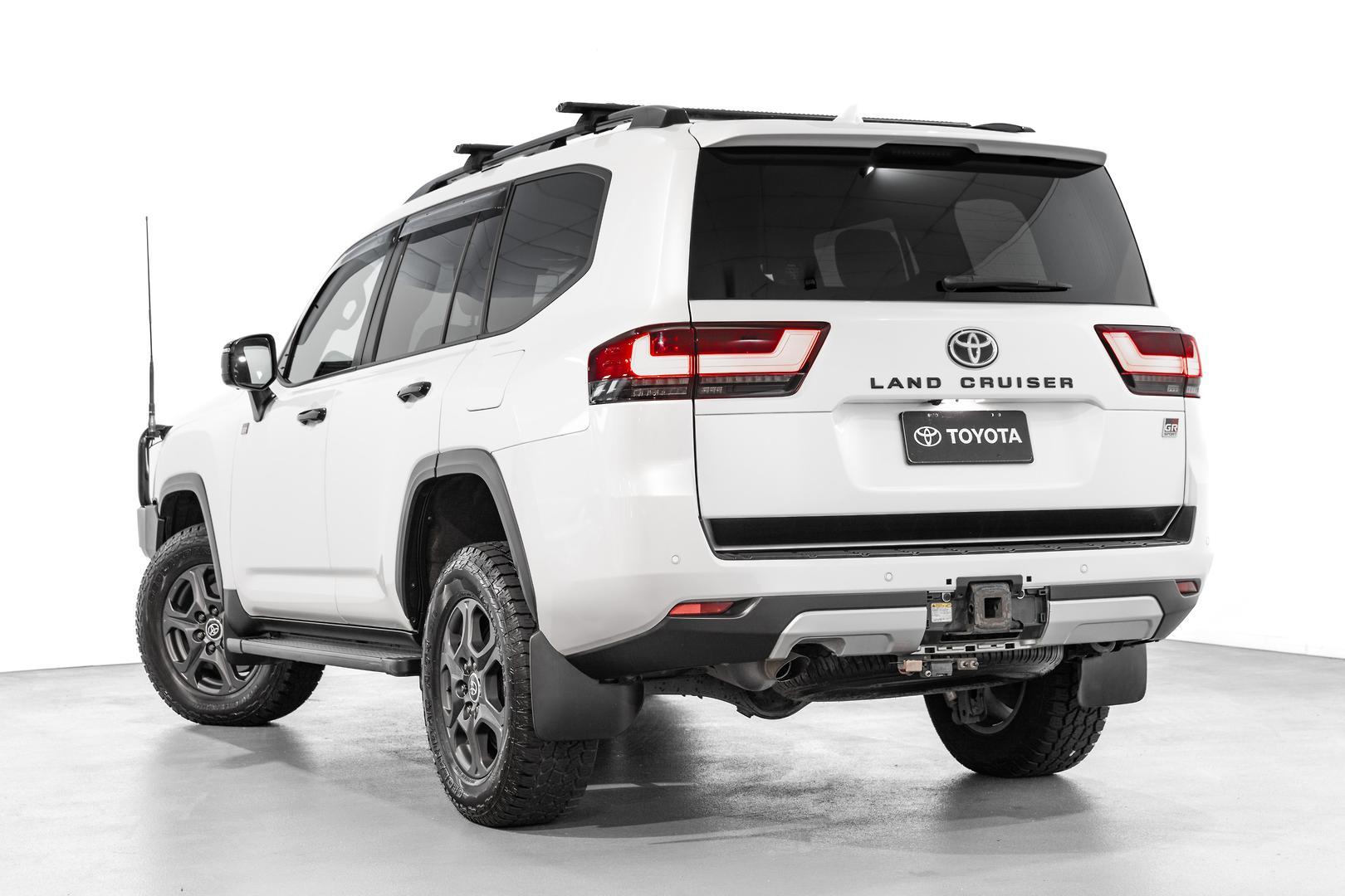 2023 Toyota Landcruiser GR-S in White