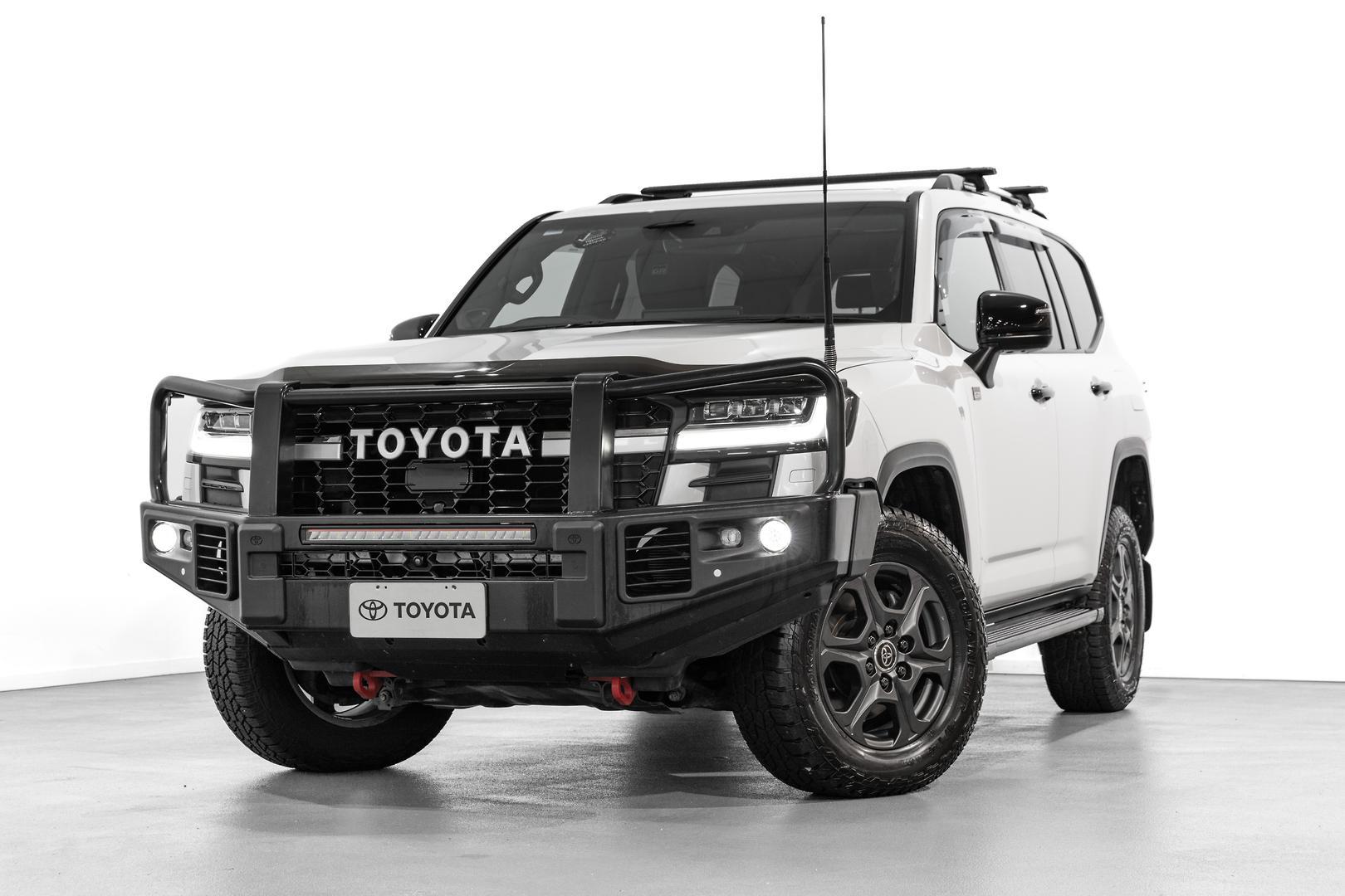 2023 Toyota Landcruiser GR-S in White