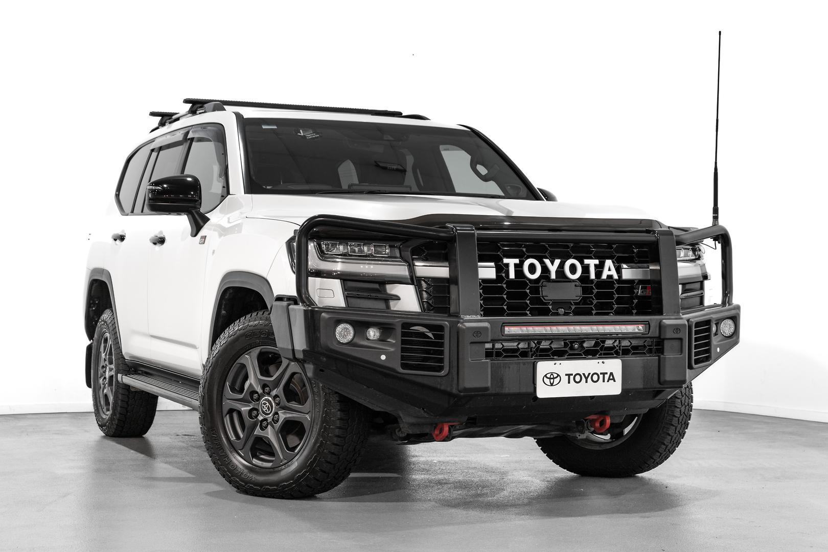 2023 Toyota Landcruiser GR-S in White
