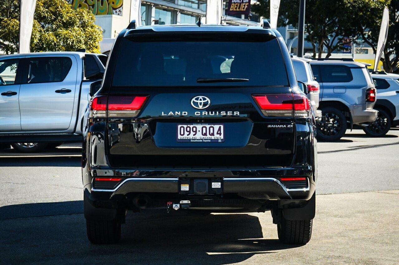 2024 Toyota Landcruiser Sahara ZX in Black