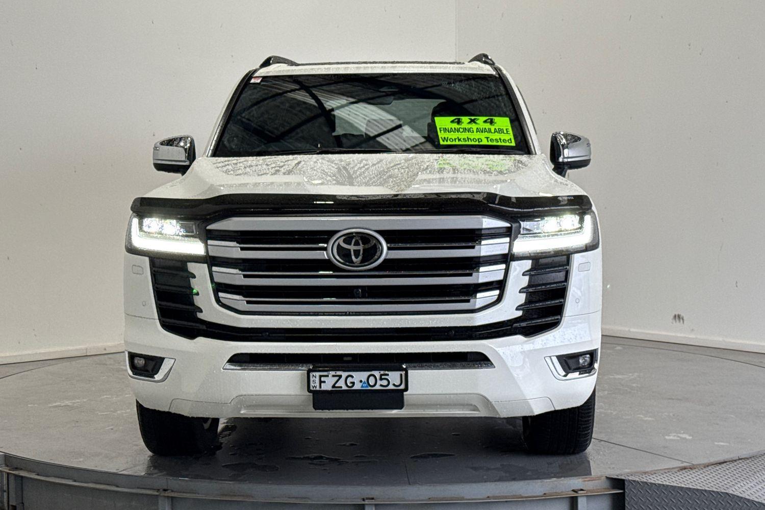 2026 Toyota Landcruiser Sahara ZX in White