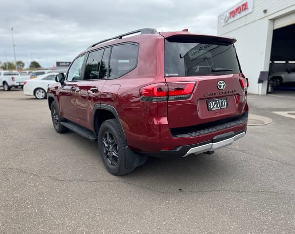 2026 Toyota Landcruiser GR-S in Red