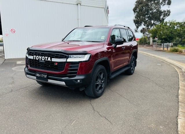 2026 Toyota Landcruiser GR-S in Red