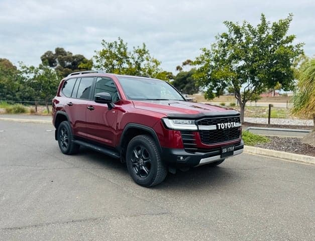 2026 Toyota Landcruiser GR-S in Red