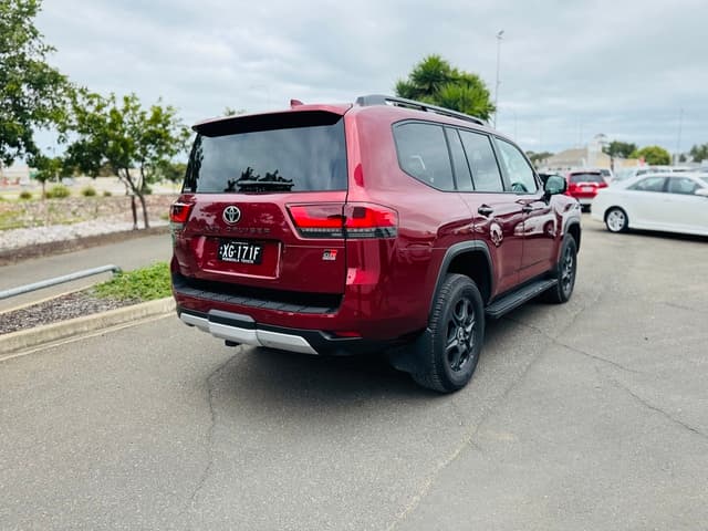 2026 Toyota Landcruiser GR-S in Red
