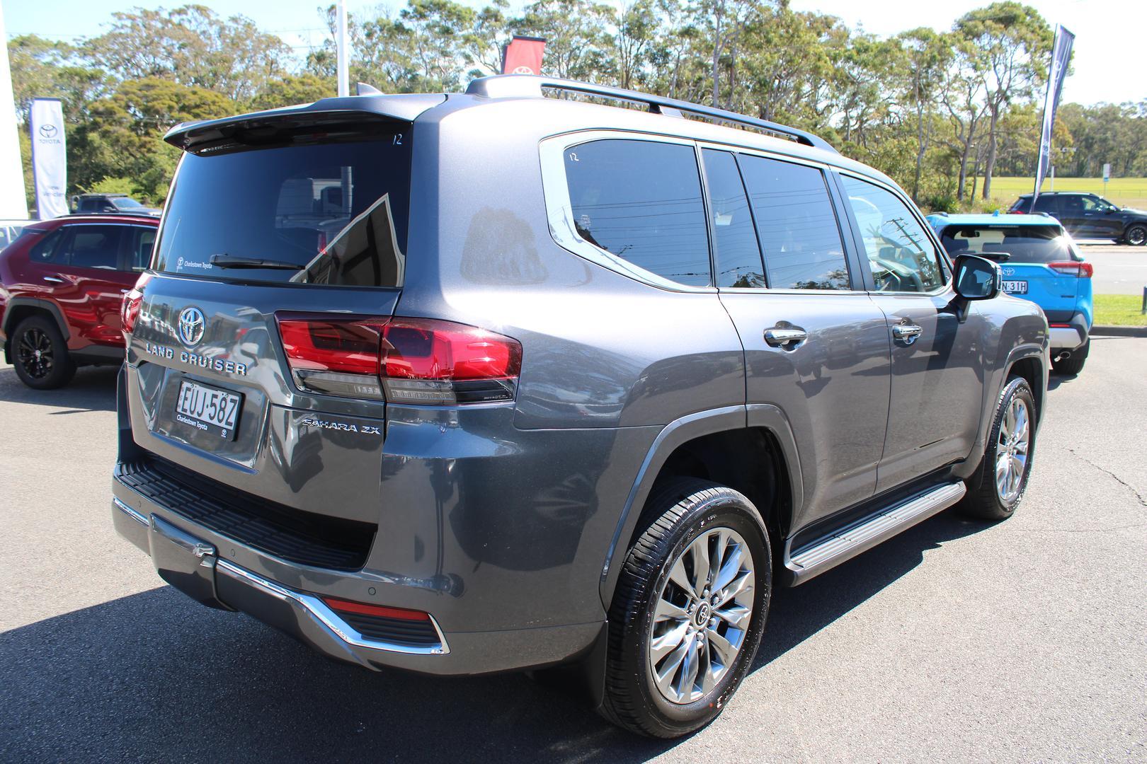 2022 Toyota Landcruiser Sahara ZX in Silver
