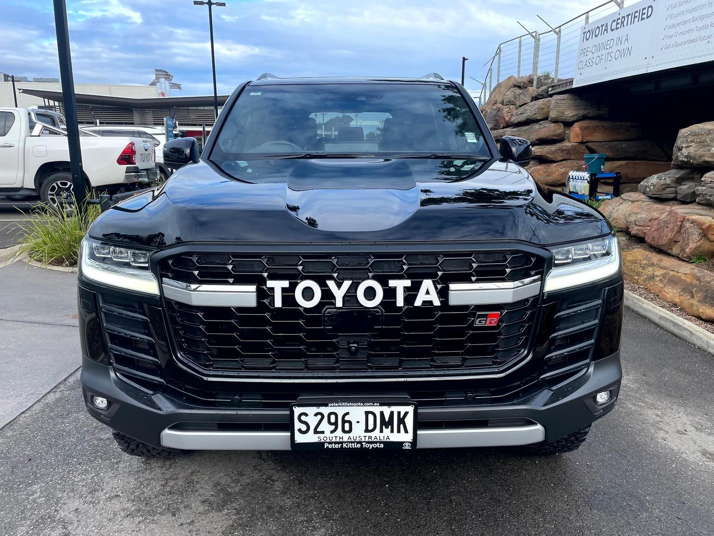 2023 Toyota Landcruiser GR-S in Black