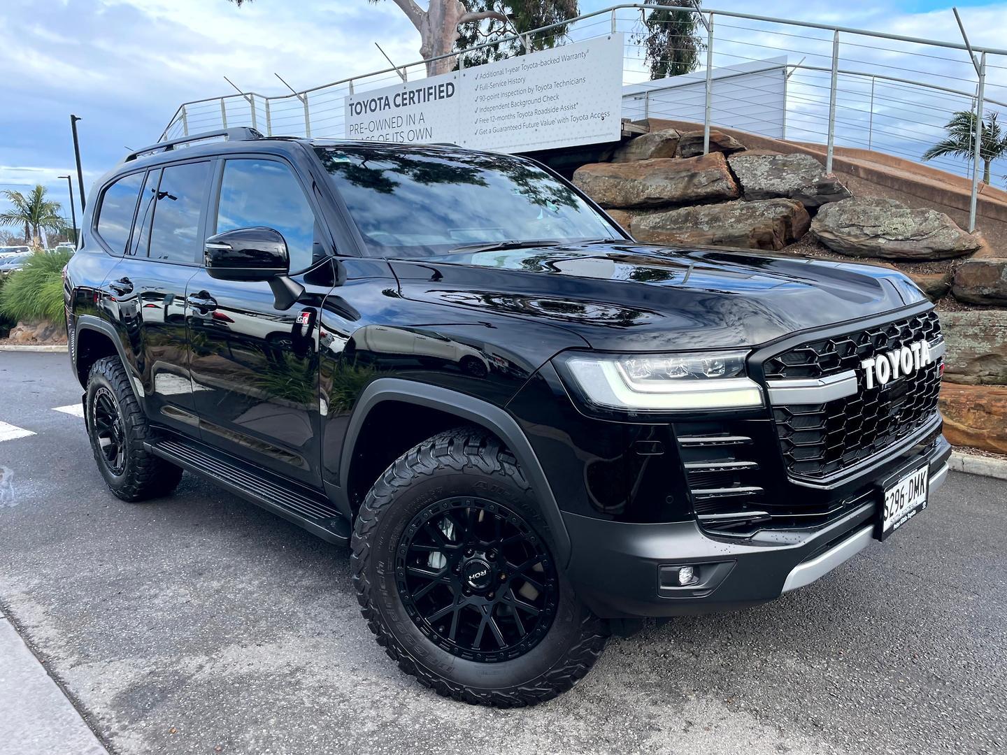 2023 Toyota Landcruiser GR-S in Black