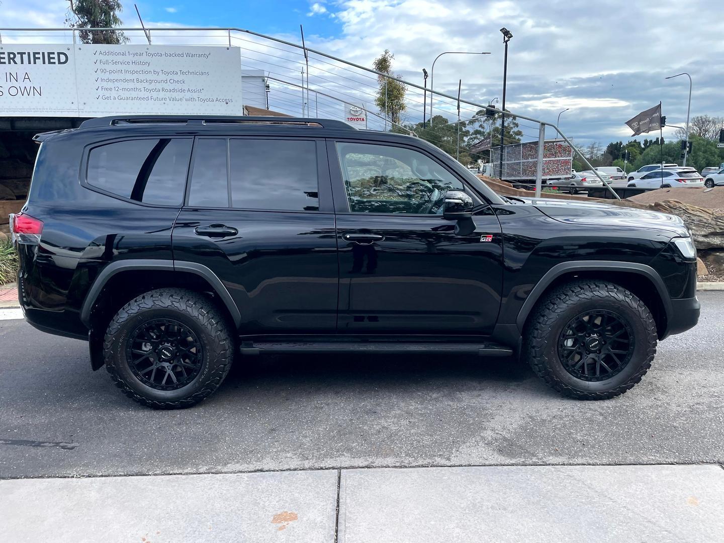 2023 Toyota Landcruiser GR-S in Black