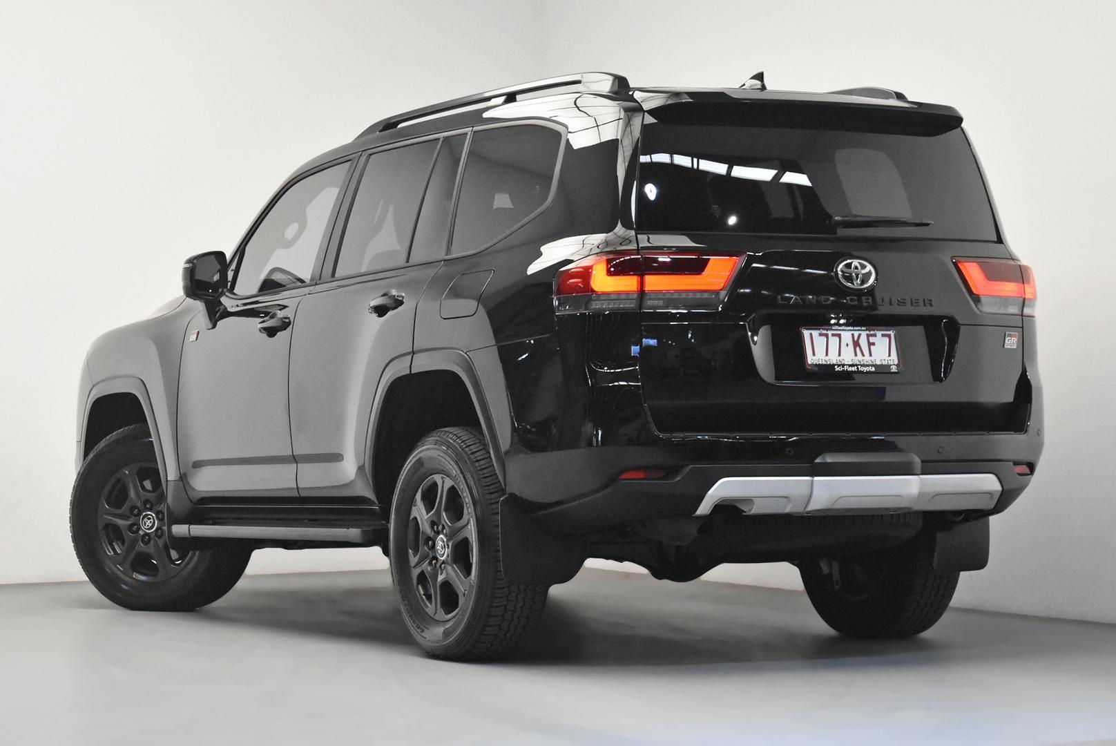 2024 Toyota Landcruiser GR-S in Black