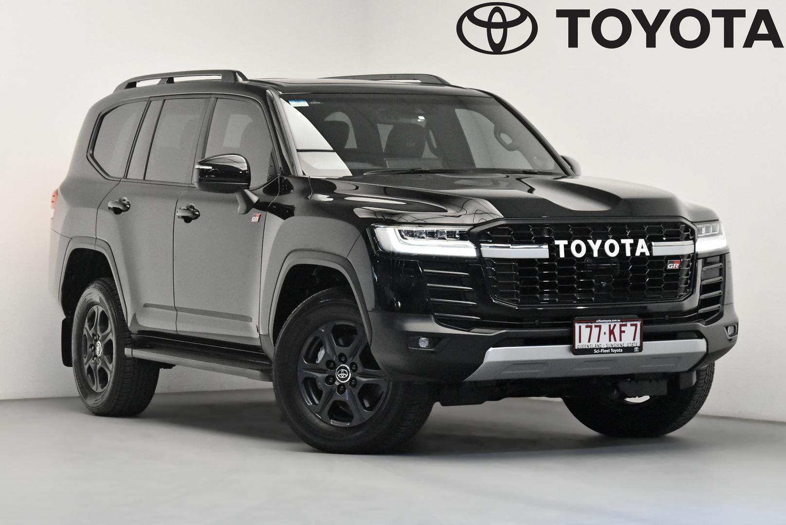 2024 Toyota Landcruiser GR-S in Black