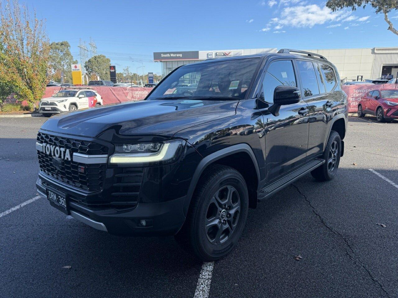 2025 Toyota Landcruiser GR-S in Black