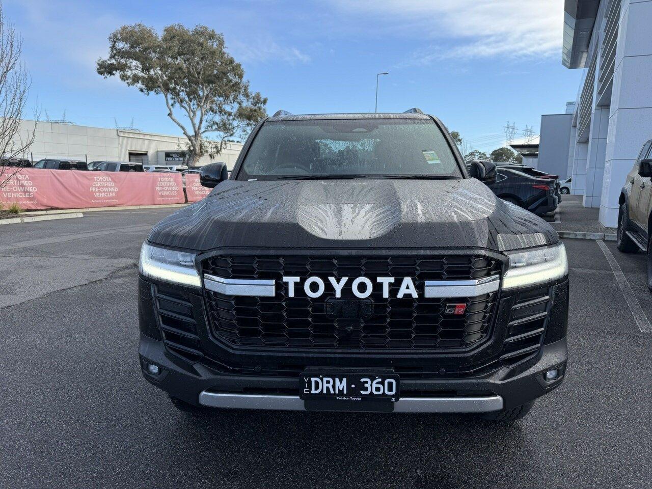 2025 Toyota Landcruiser GR-S in Black