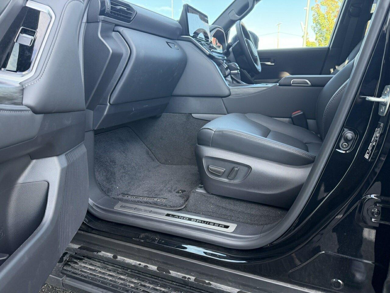 2025 Toyota Landcruiser GR-S in Black