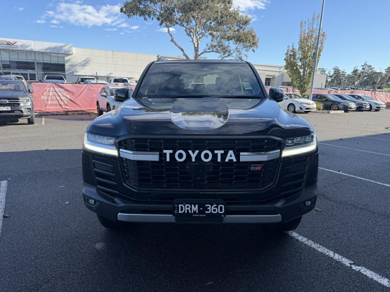 2025 Toyota Landcruiser GR-S in Black
