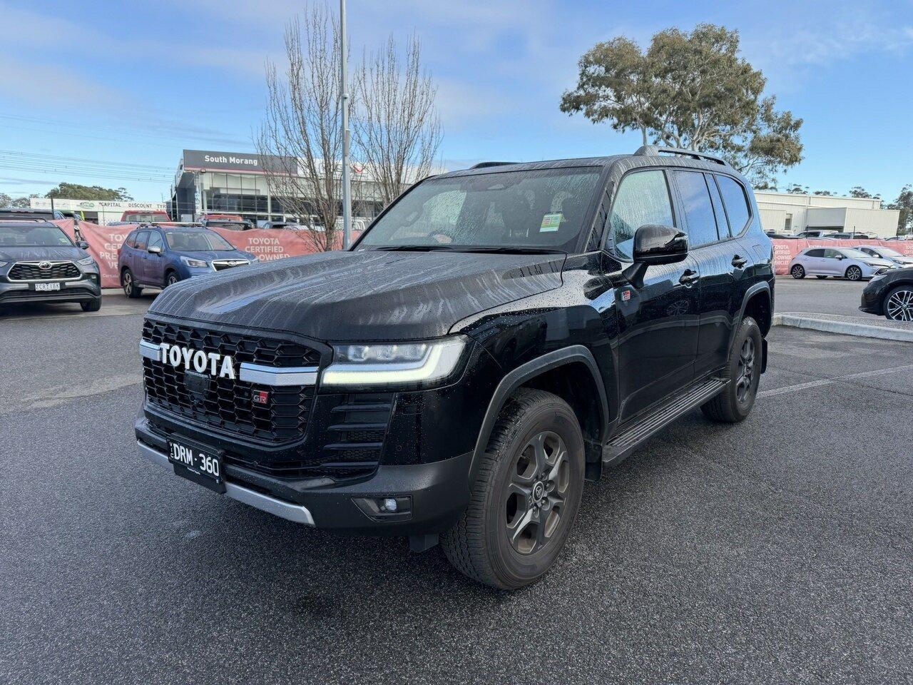 2025 Toyota Landcruiser GR-S in Black