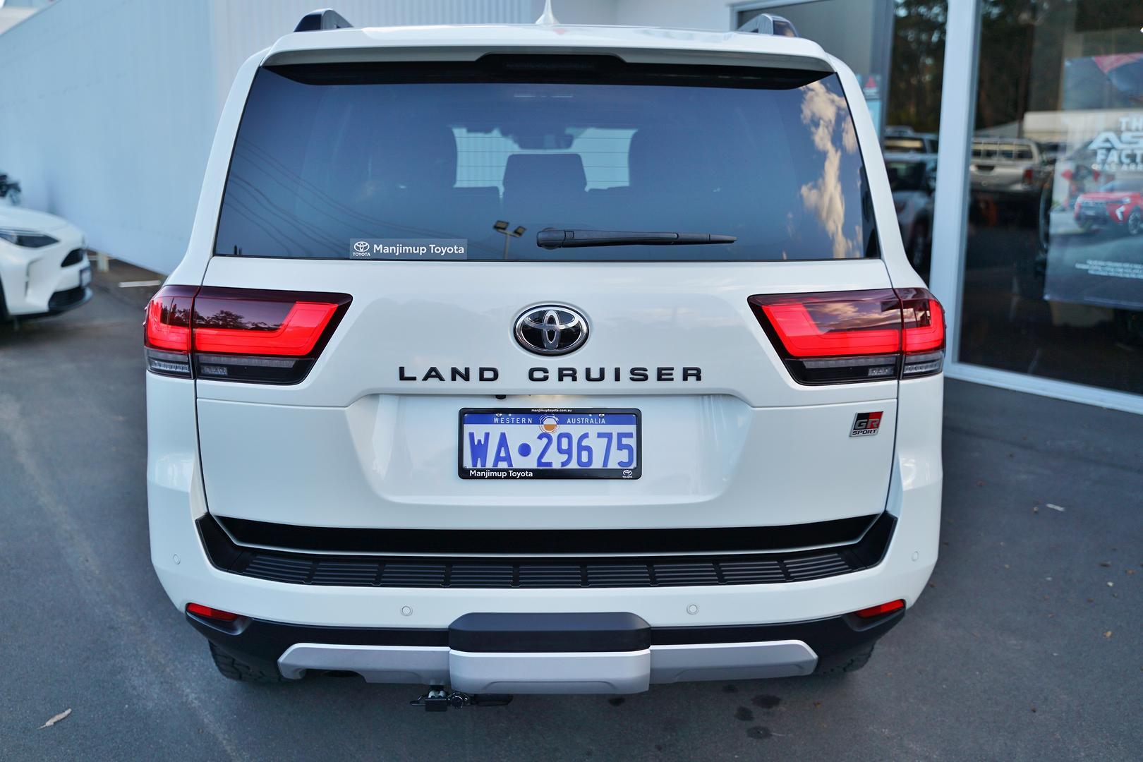 2022 Toyota Landcruiser GR-S in White