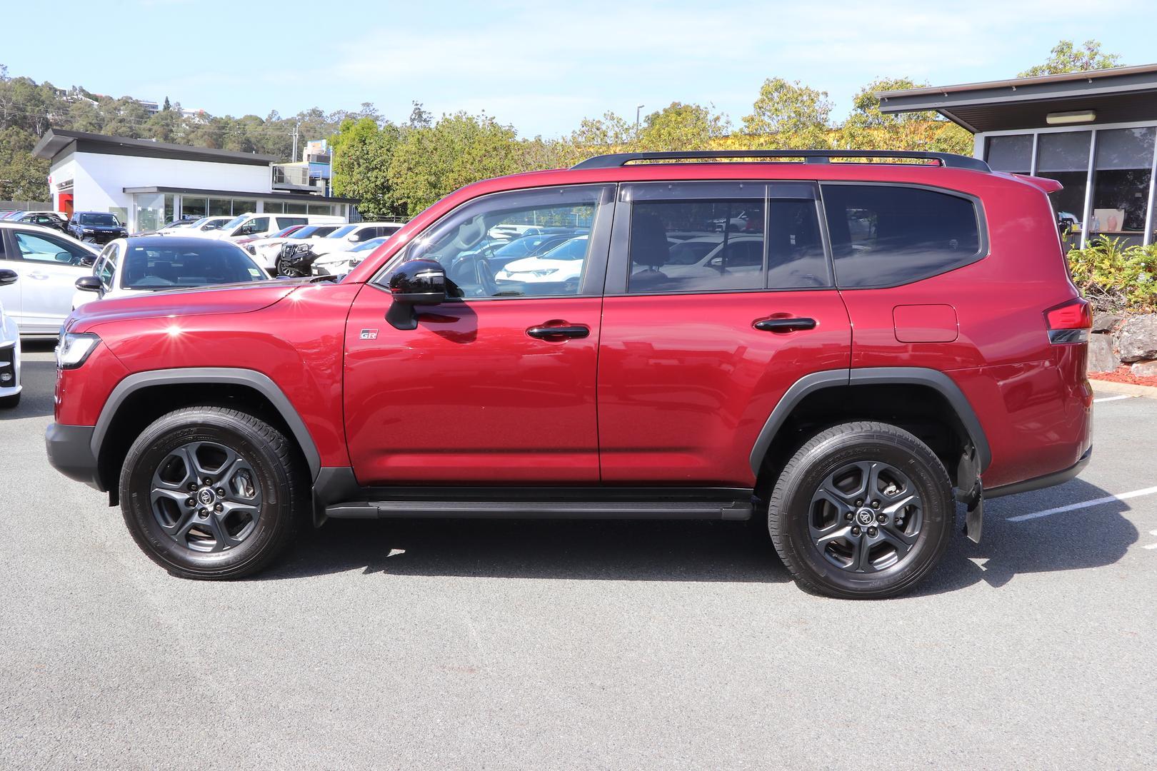 2024 Toyota Landcruiser GR-S in Red
