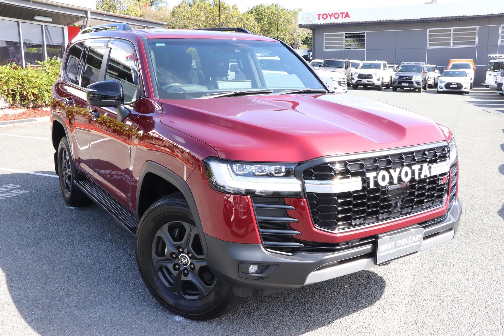 2024 Toyota Landcruiser GR-S in Red