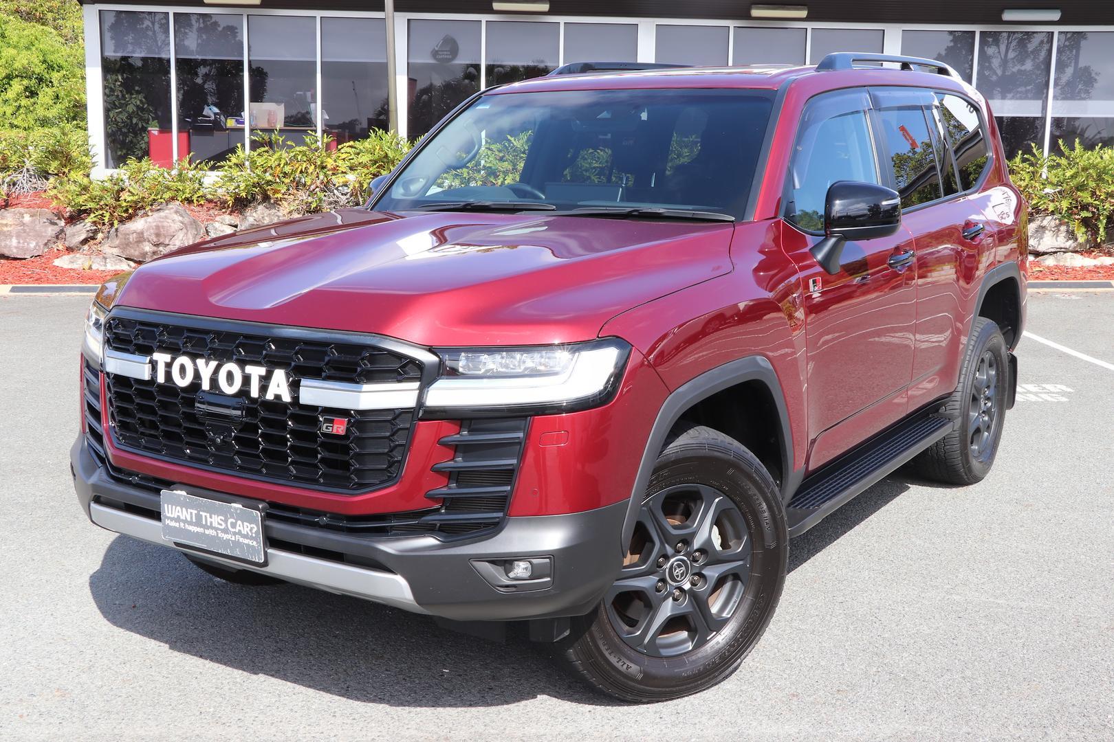 2024 Toyota Landcruiser GR-S in Red