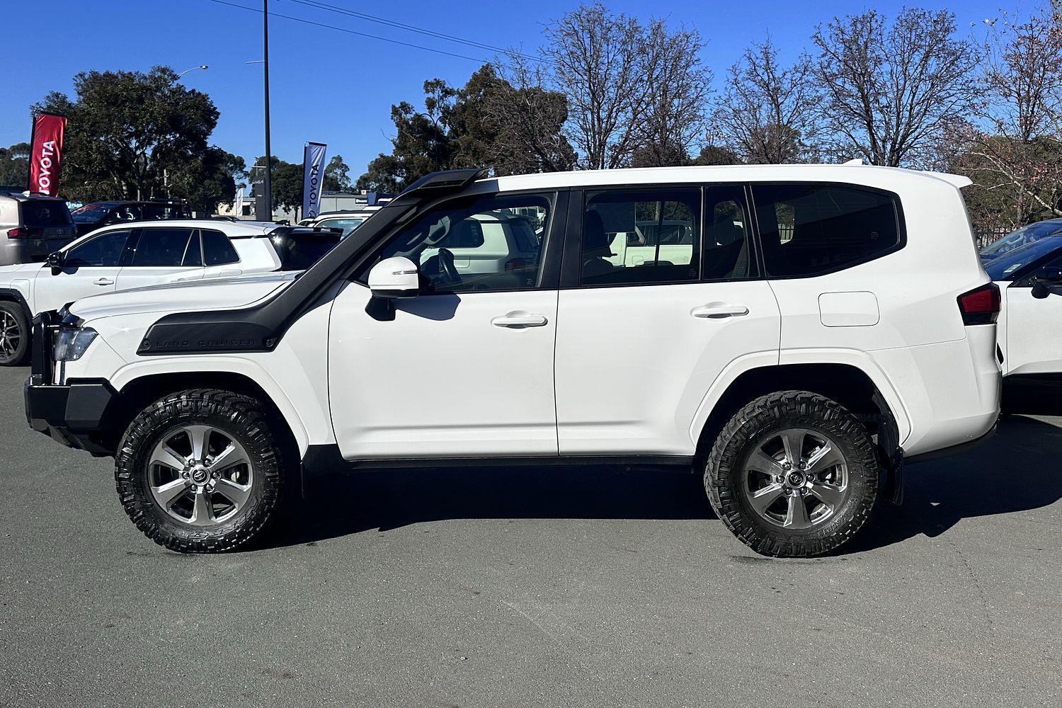 2024 Toyota Landcruiser GX in White