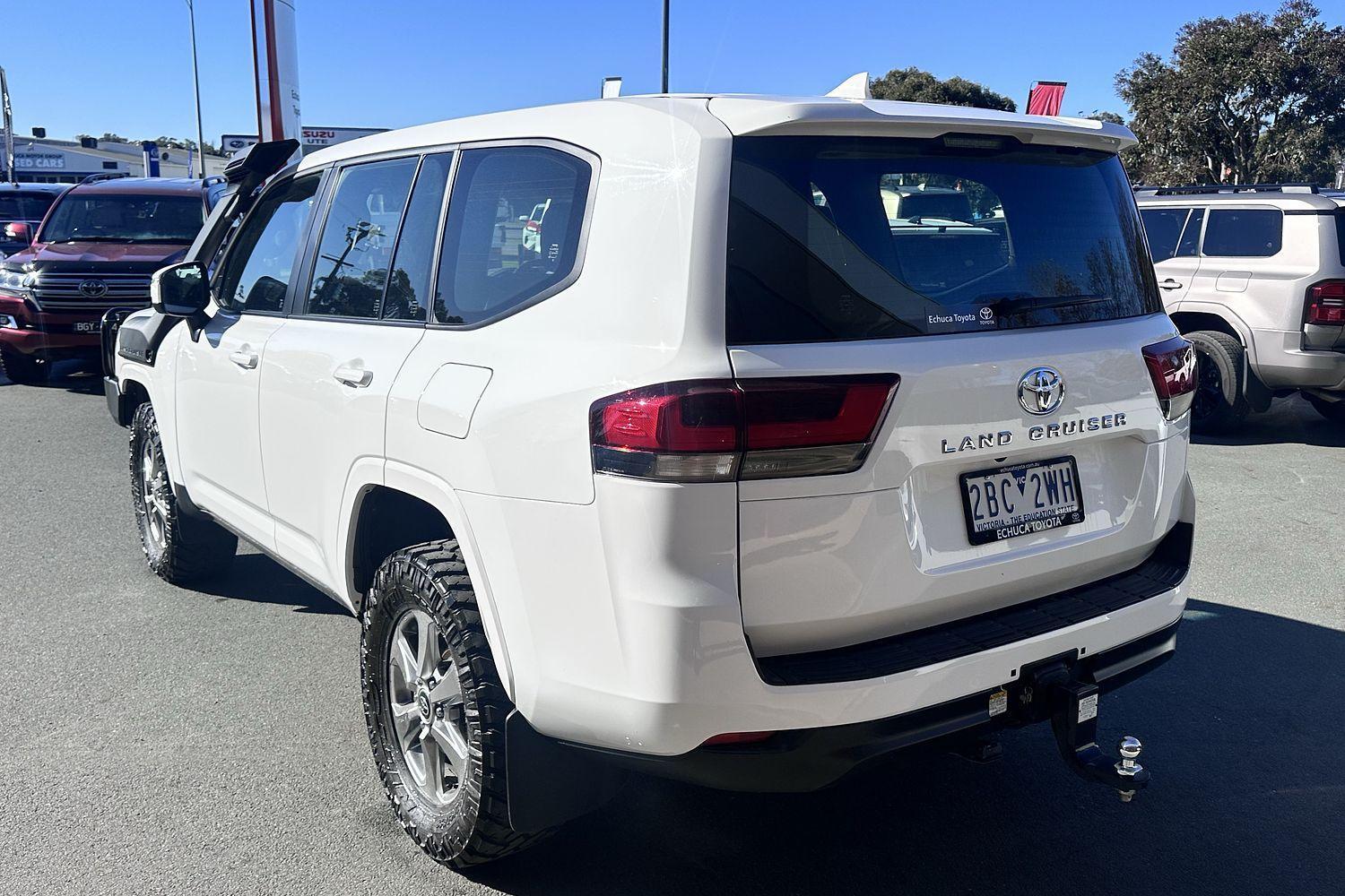 2024 Toyota Landcruiser GX in White