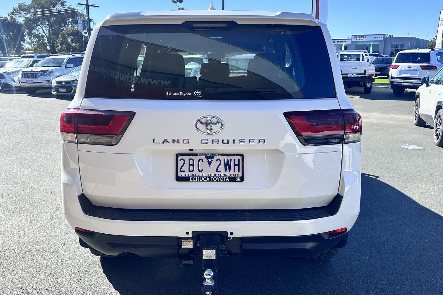2024 Toyota Landcruiser GX in White
