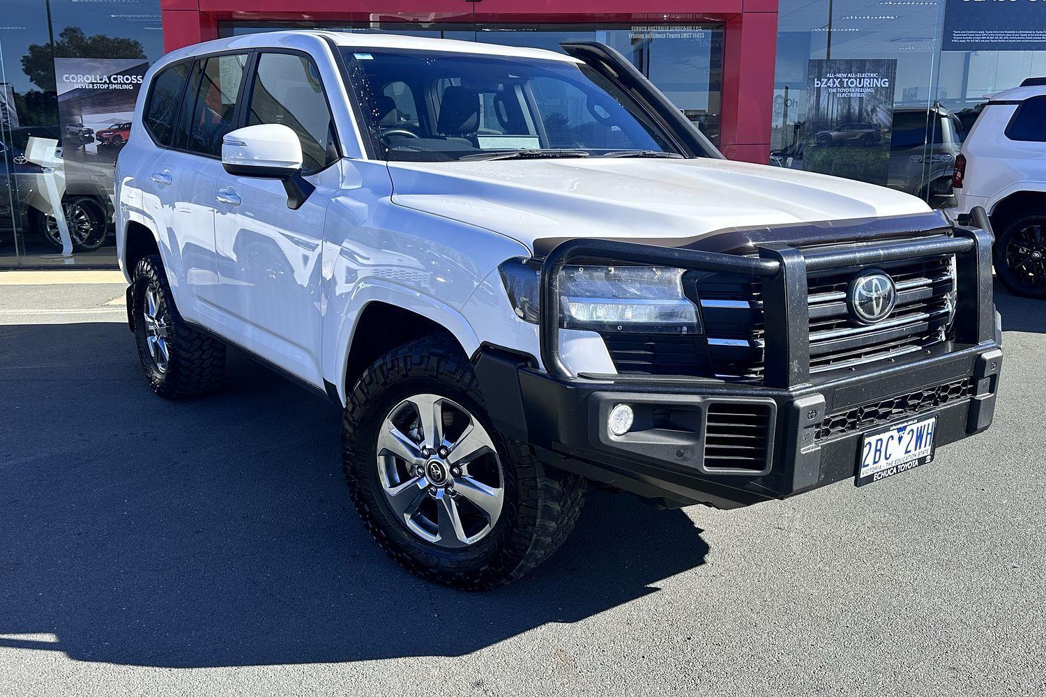 2024 Toyota Landcruiser GX in White
