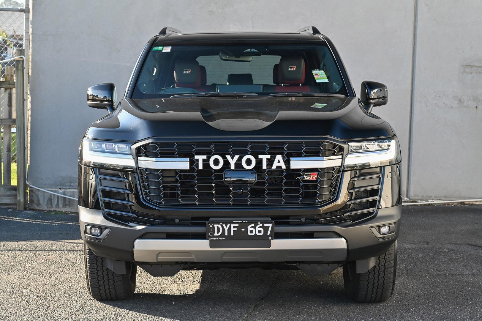 2026 Toyota Landcruiser GR-S in Black