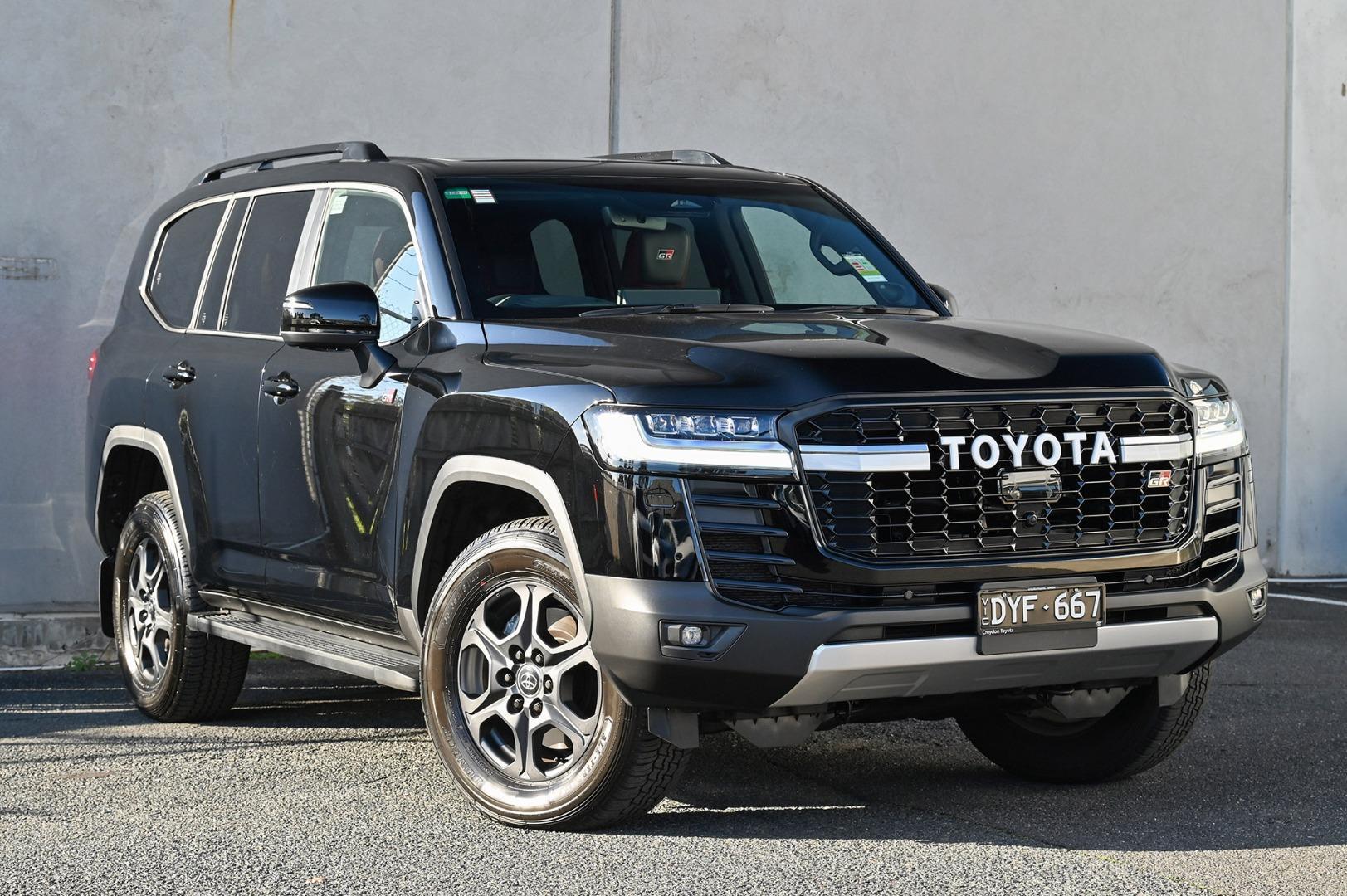 2026 Toyota Landcruiser GR-S in Black