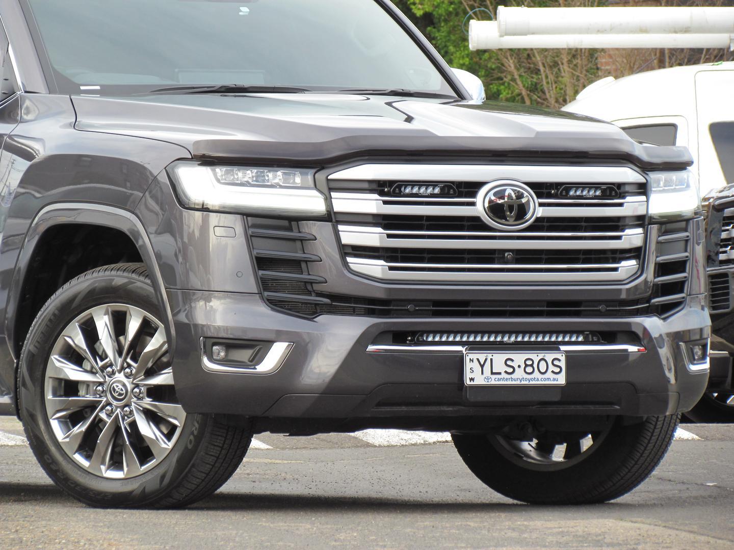 2022 Toyota Landcruiser Sahara ZX in Silver