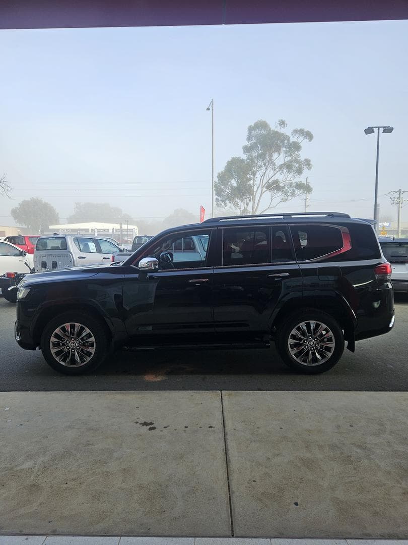 2023 Toyota Landcruiser Sahara ZX in Black