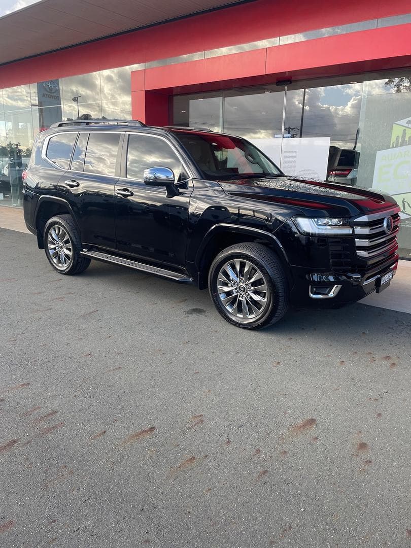 2023 Toyota Landcruiser 300 Sahara ZX in Black