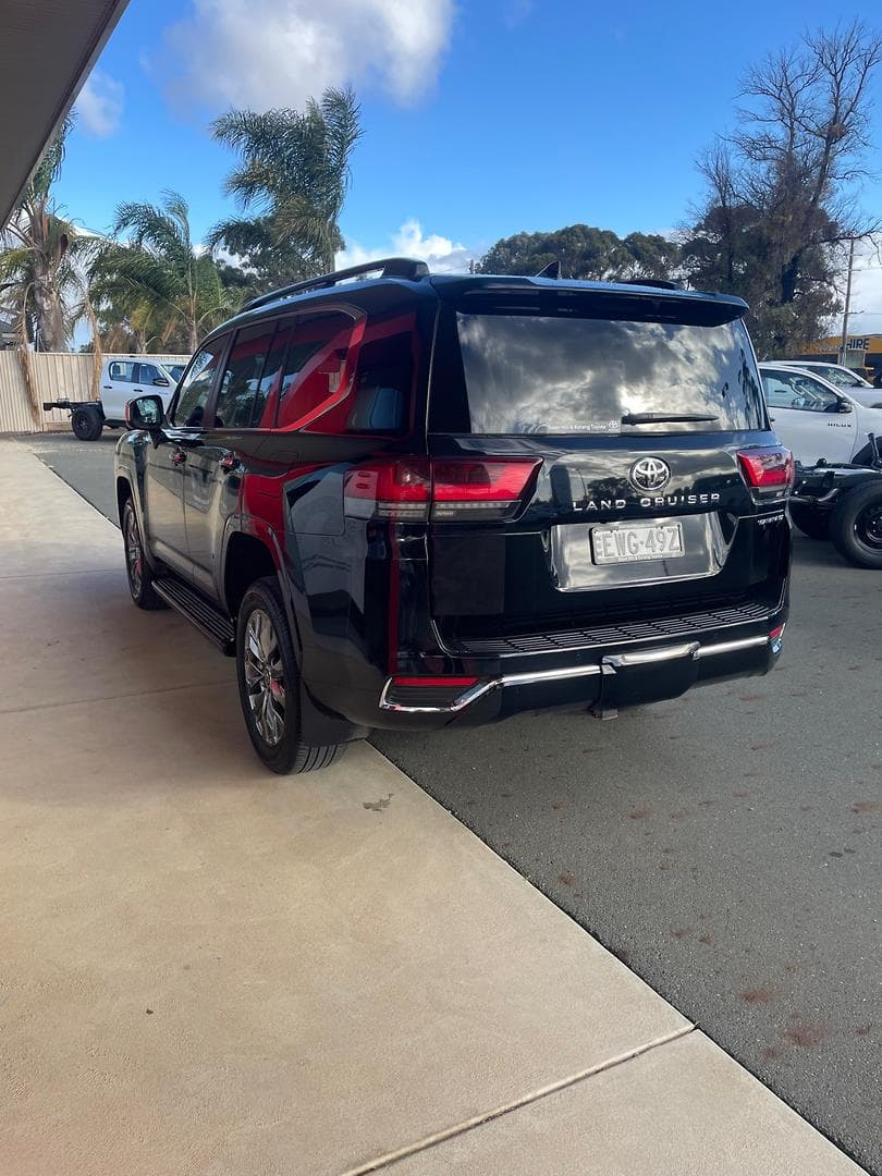 2023 Toyota Landcruiser 300 Sahara ZX in Black