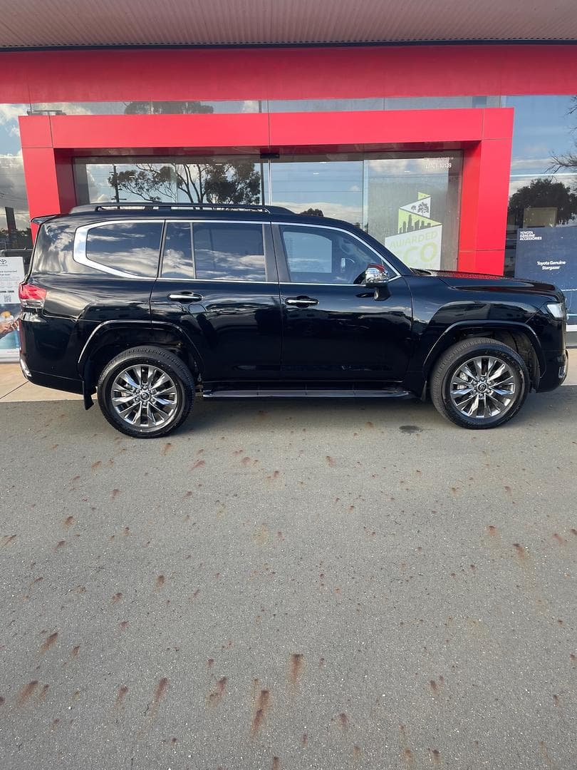2023 Toyota Landcruiser 300 Sahara ZX in Black