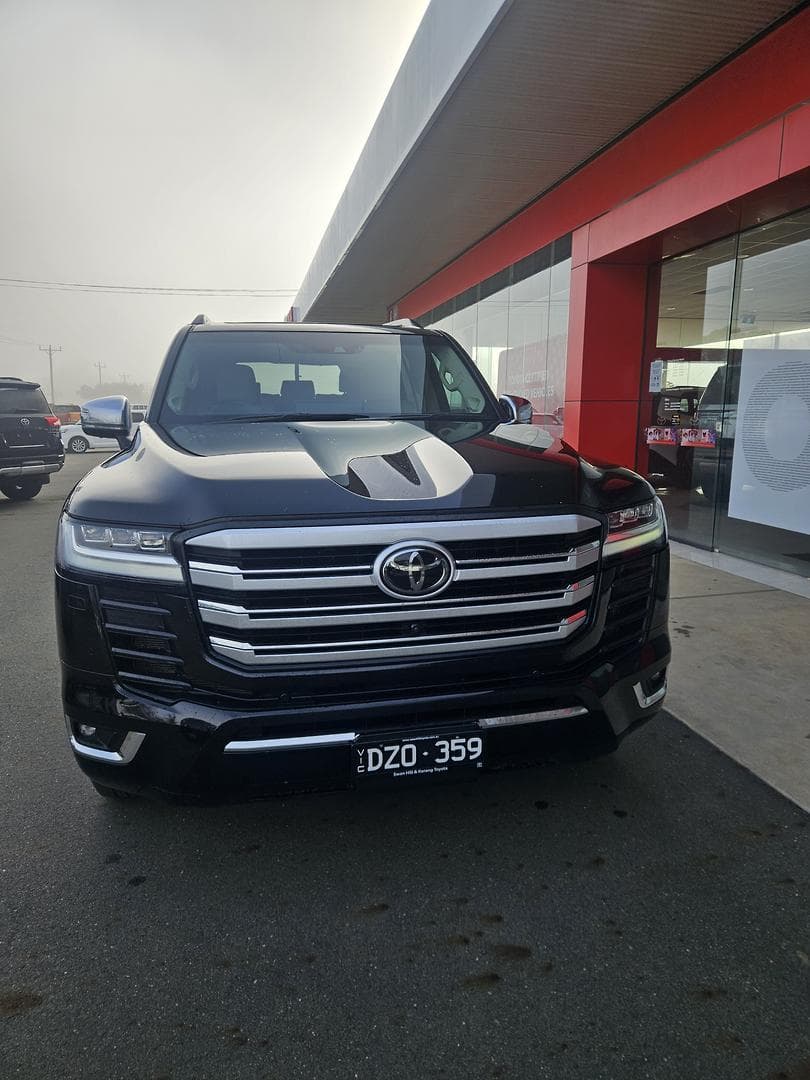 2023 Toyota Landcruiser Sahara ZX in Black