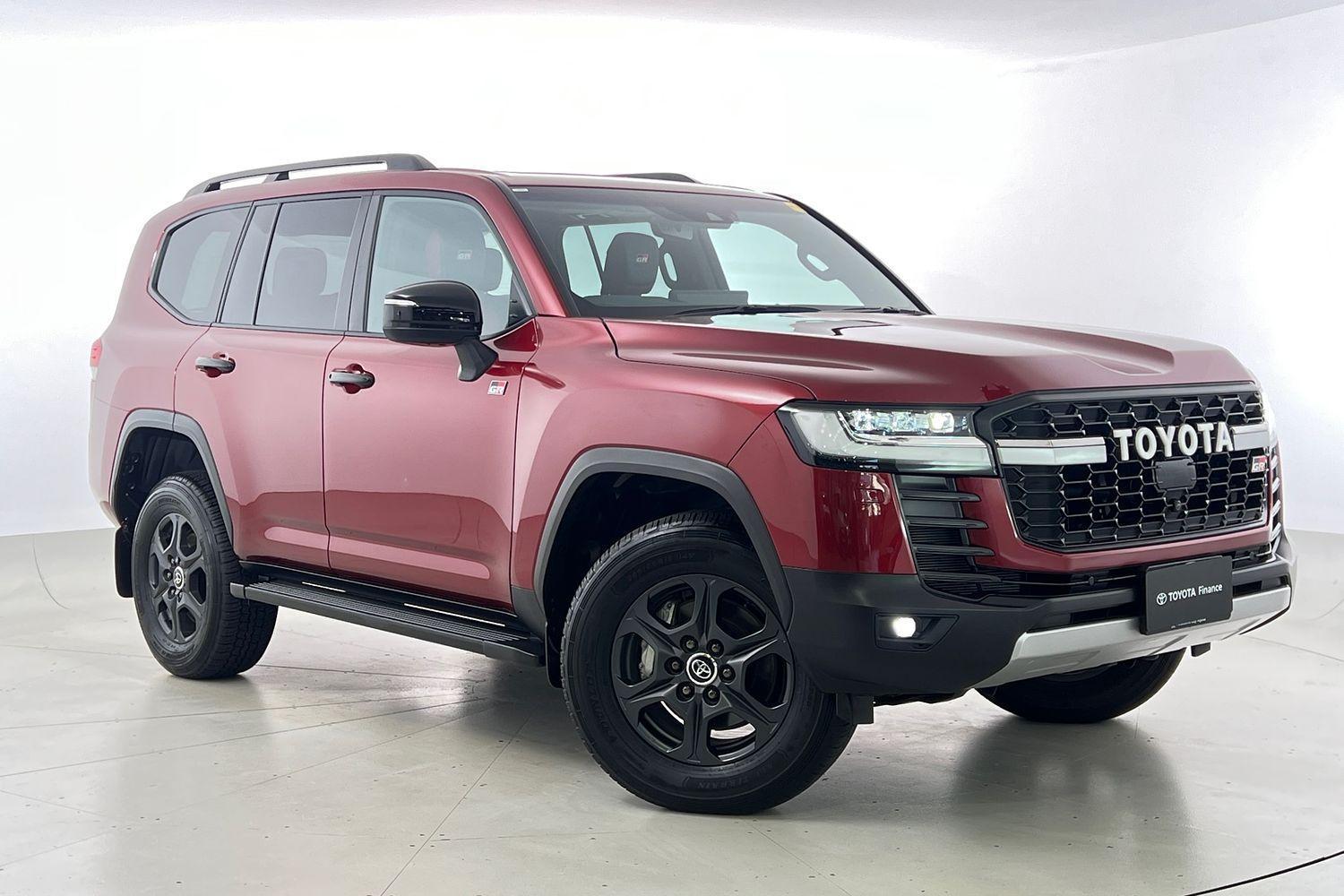 2024 Toyota Landcruiser GR-S in Red
