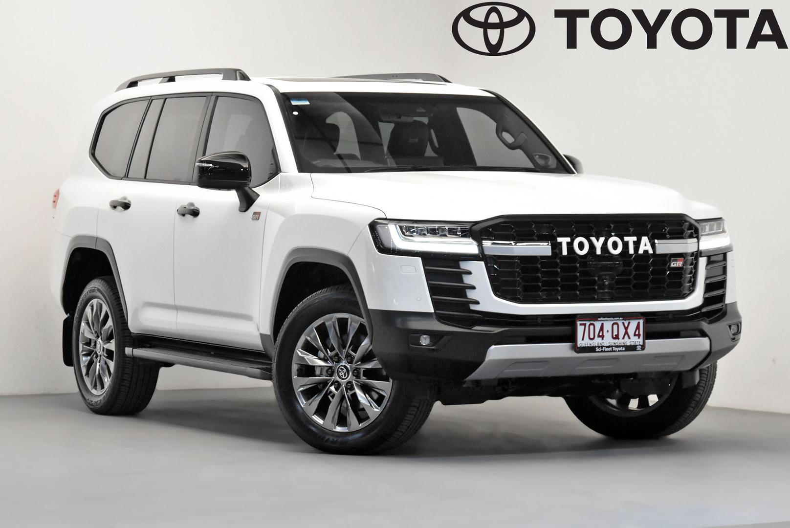 2023 Toyota Landcruiser GR-S in White