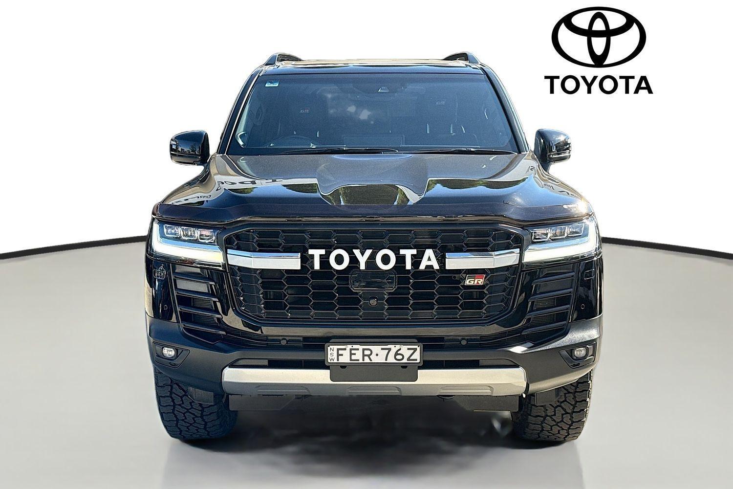 2023 Toyota Landcruiser GR-S in Black