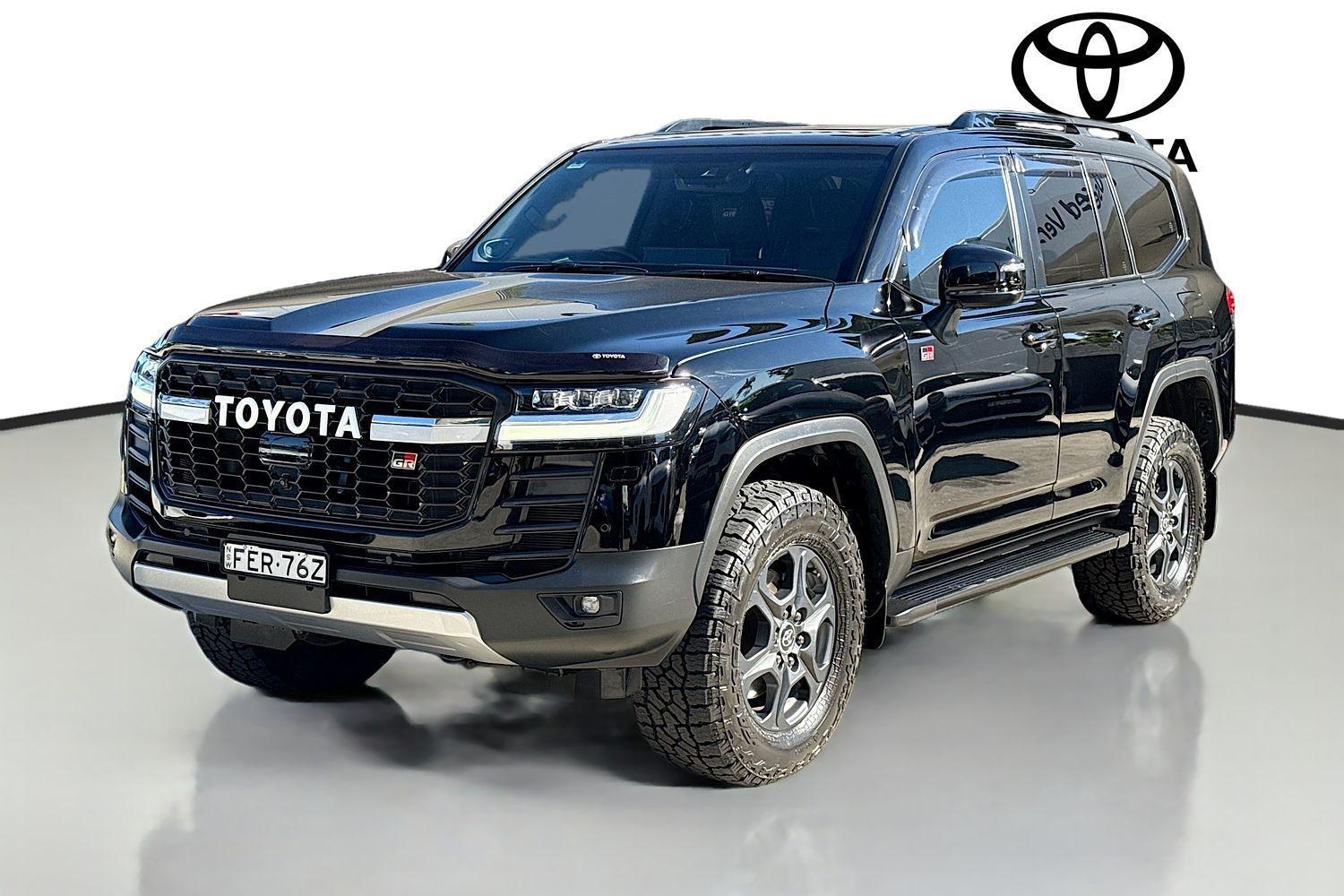 2023 Toyota Landcruiser GR-S in Black