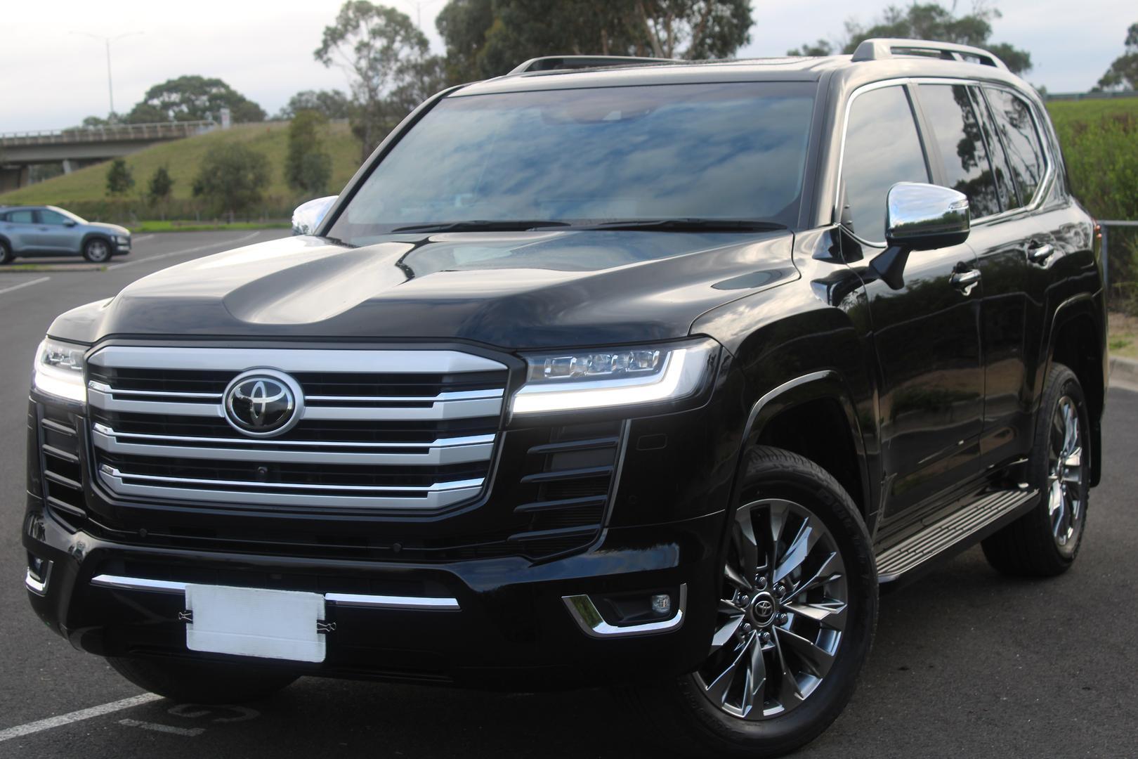 2023 Toyota Landcruiser Sahara ZX in Black