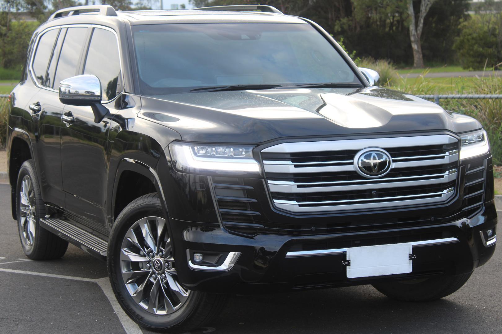 2023 Toyota Landcruiser Sahara ZX in Black