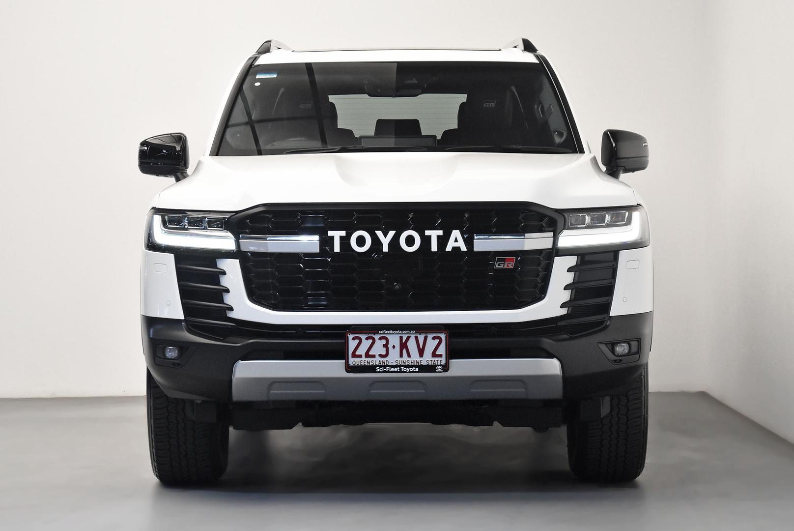 2024 Toyota Landcruiser GR-S in White