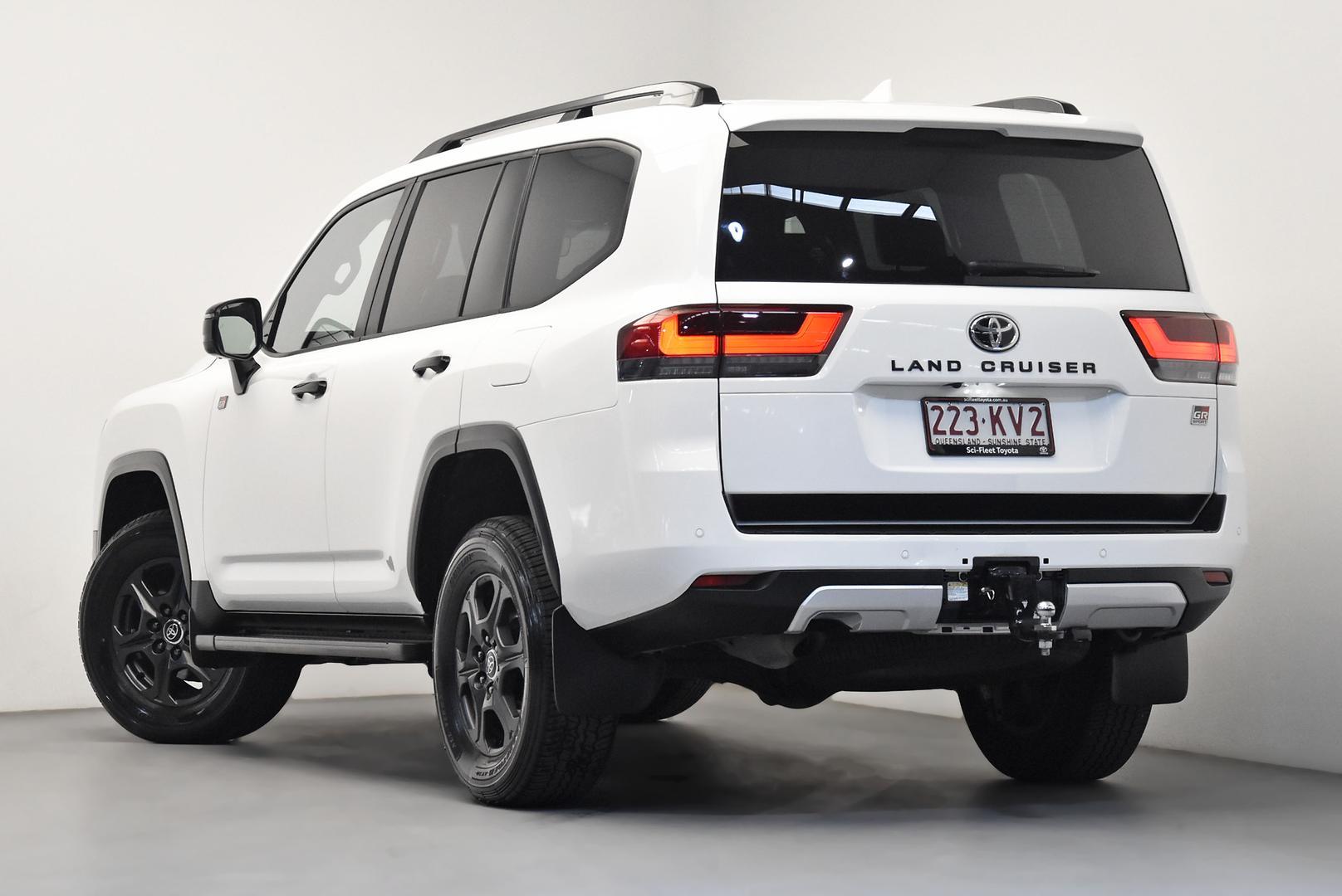 2024 Toyota Landcruiser GR-S in White
