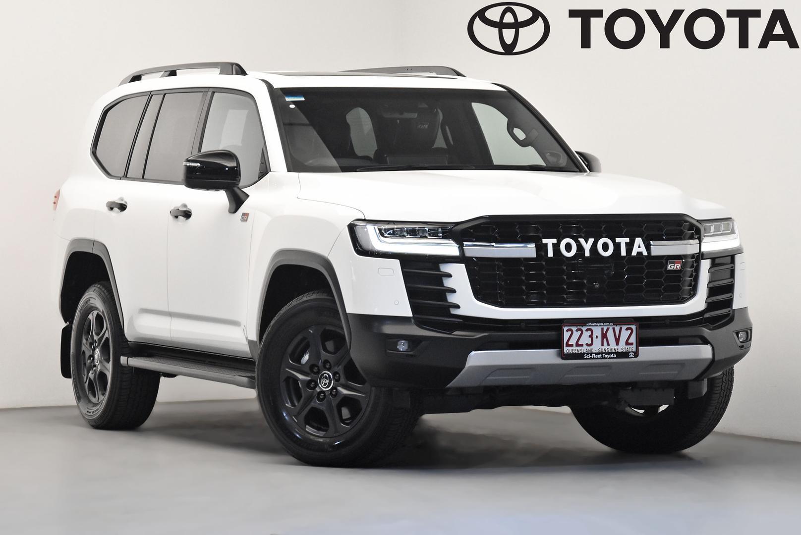 2024 Toyota Landcruiser GR-S in White