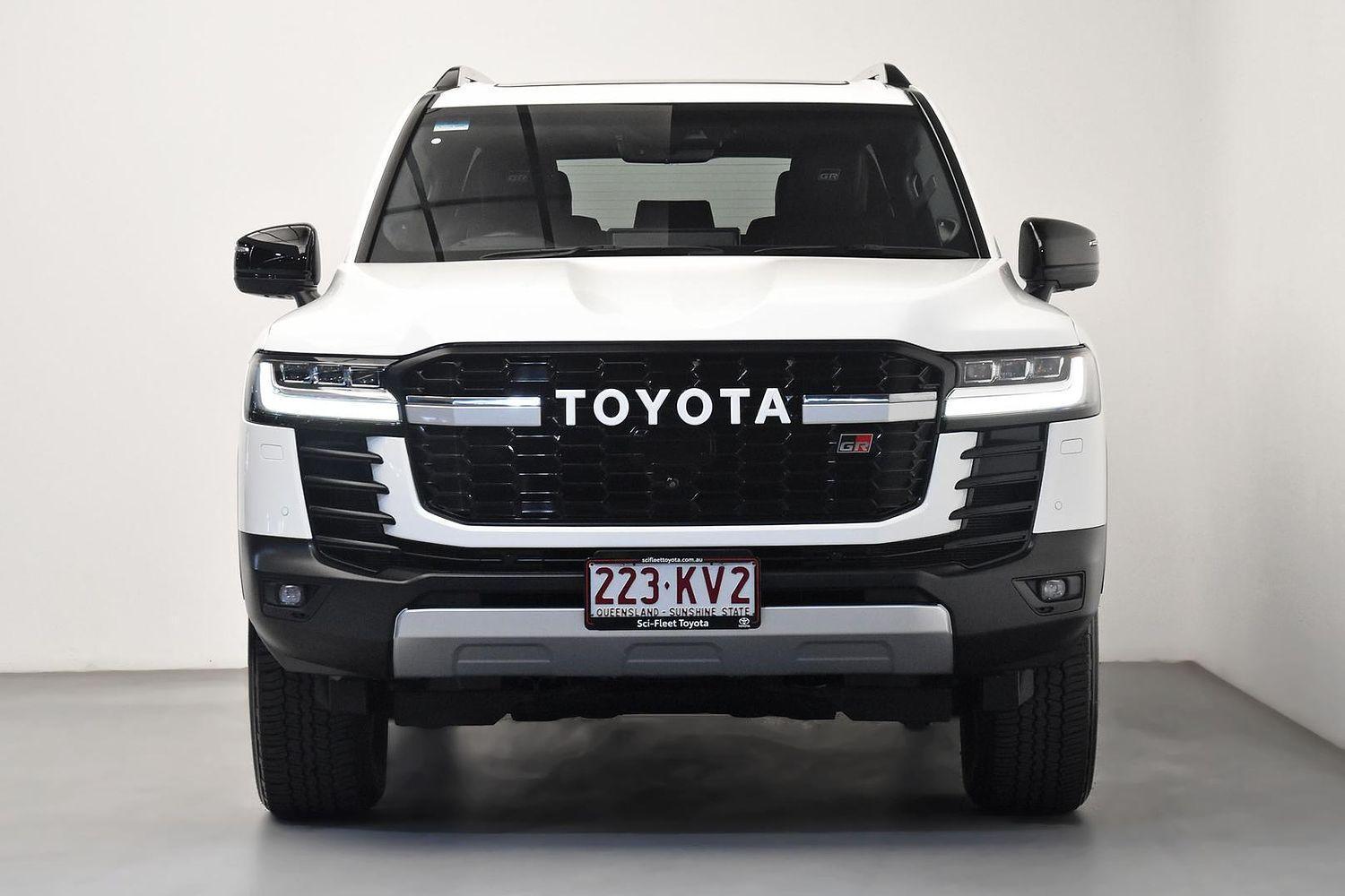 2024 Toyota Landcruiser GR-S in White