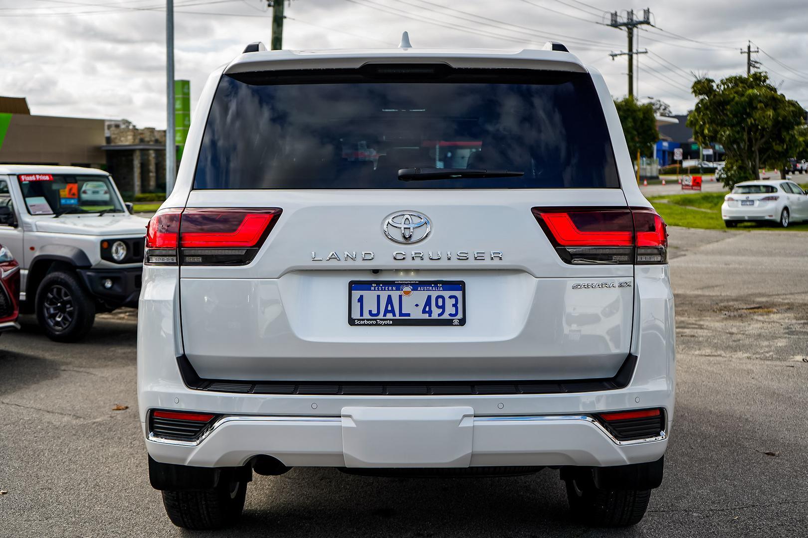 2025 Toyota Landcruiser Sahara ZX in White